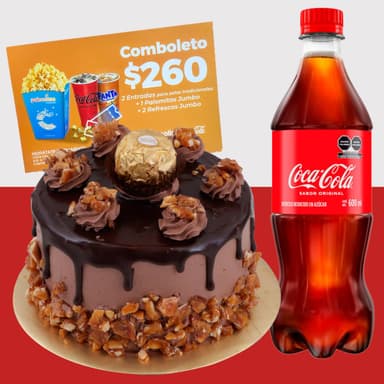 Combo Piccolo Ferrero y CocaCola + Cupón cine