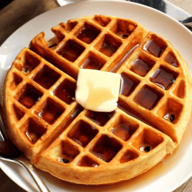 Waffle Sencillo