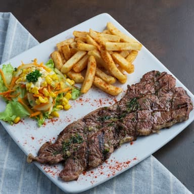 Churrasco + limonada (10oz)
