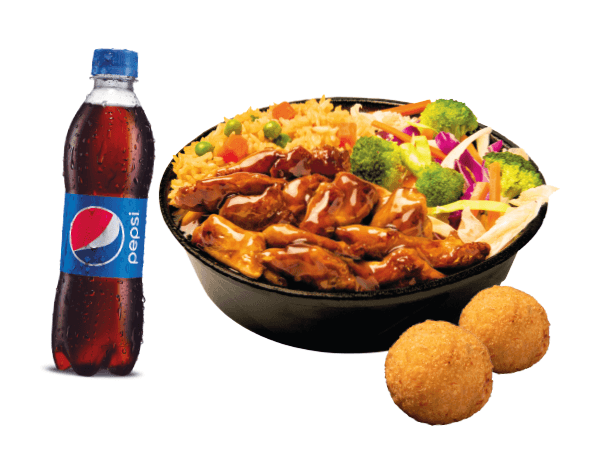 Salva Bolsillos De Pollo Teriyaki En Combo