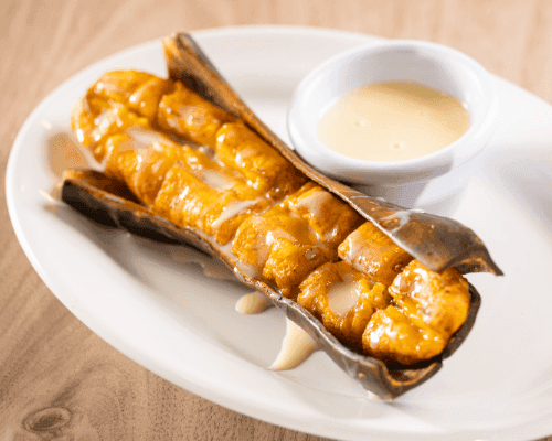Platano con Lechera