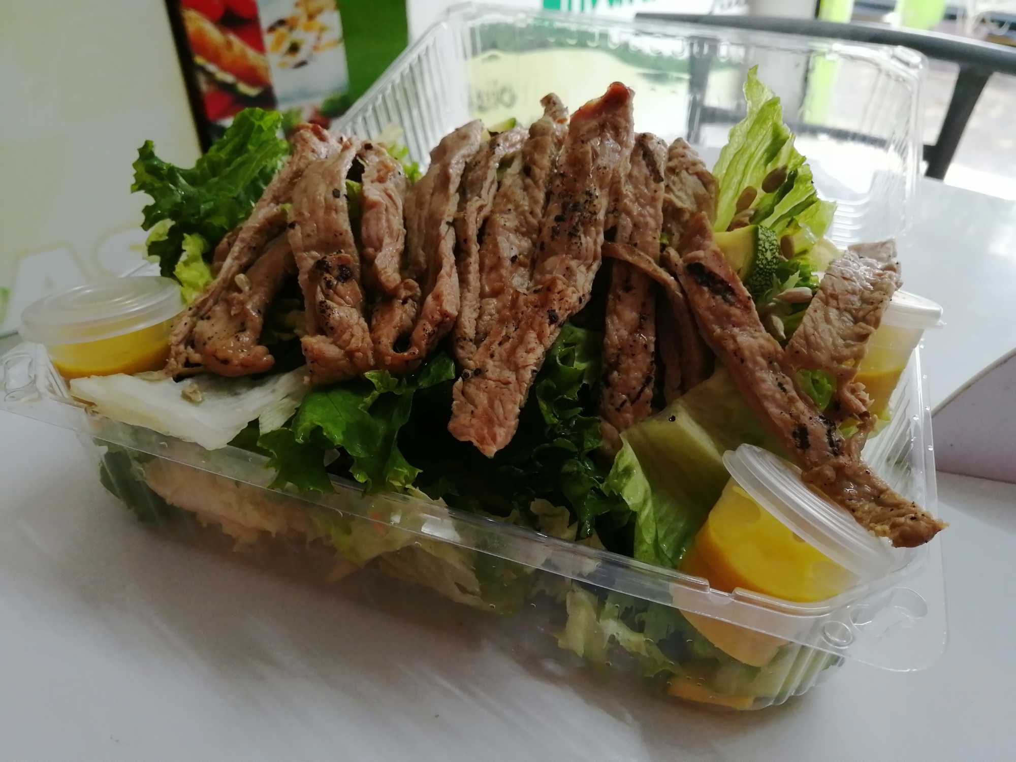 Ensalada Mediana de Arrachera