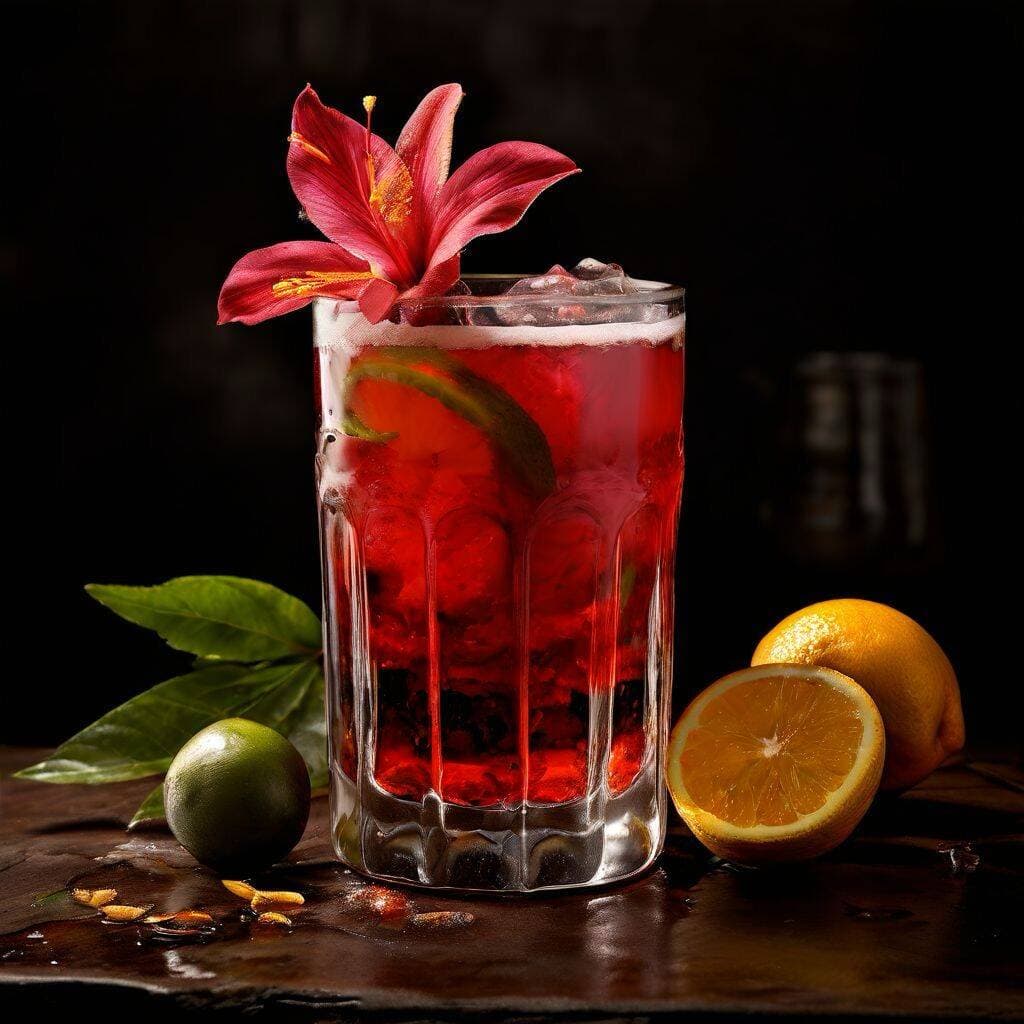 Agua Fresca de jamaica