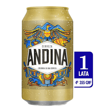 Cerveza Andina lata