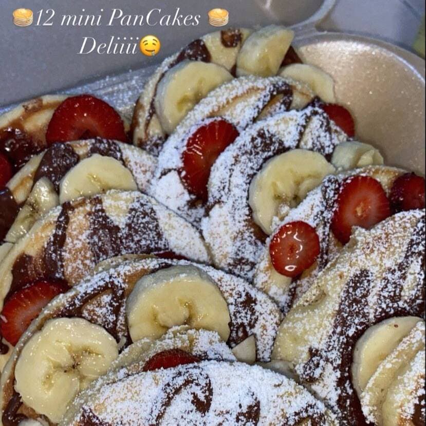Mini Pan Cakes Sencillos 12Piezas
