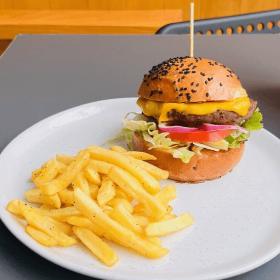Hamburguesa La Carboncita