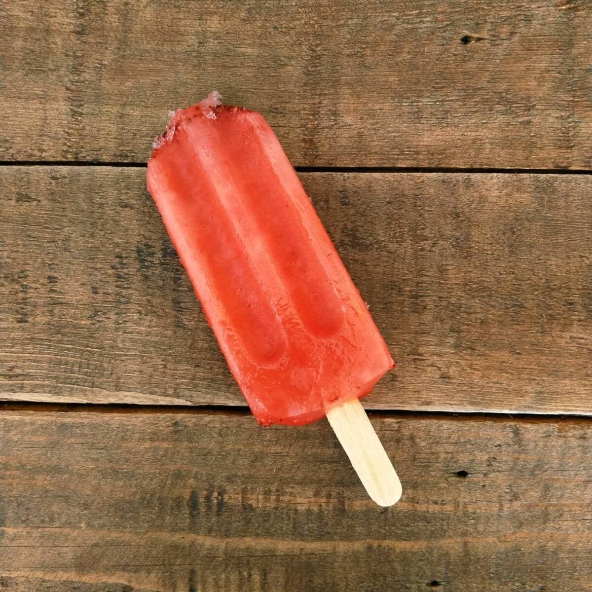 Paleta de Fresa