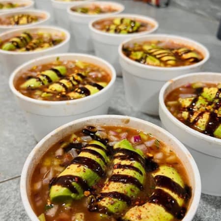 Ceviche Camaron Crudo