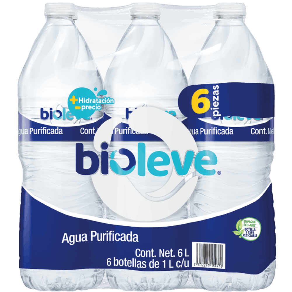 Agua Bioleve 1L 6pack