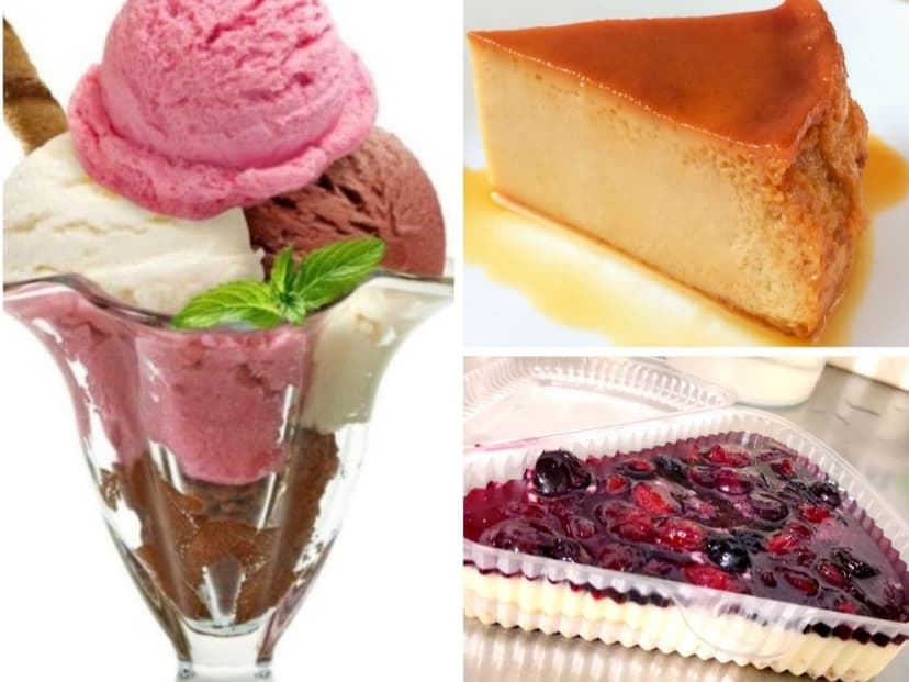 Helados y Postres Dulce Receta