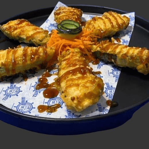 3 Pzas Jalapeño Capeado por Dentro Surimi y Quesos