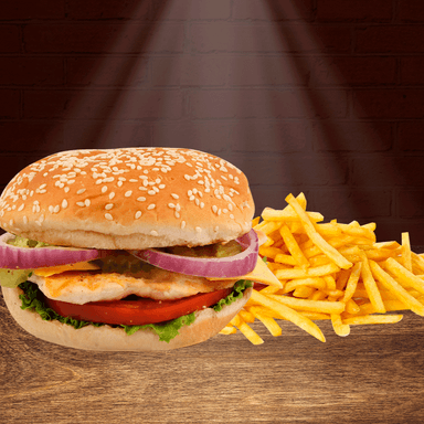 Hamburguesa de Pollo C