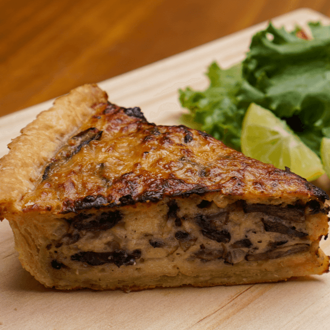 Quiche de Champiñones