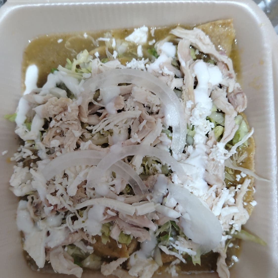 Enchiladas Verdes /Pollo