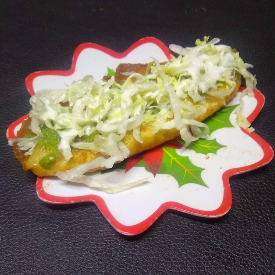 Molote de Queso Manchego con Jamón