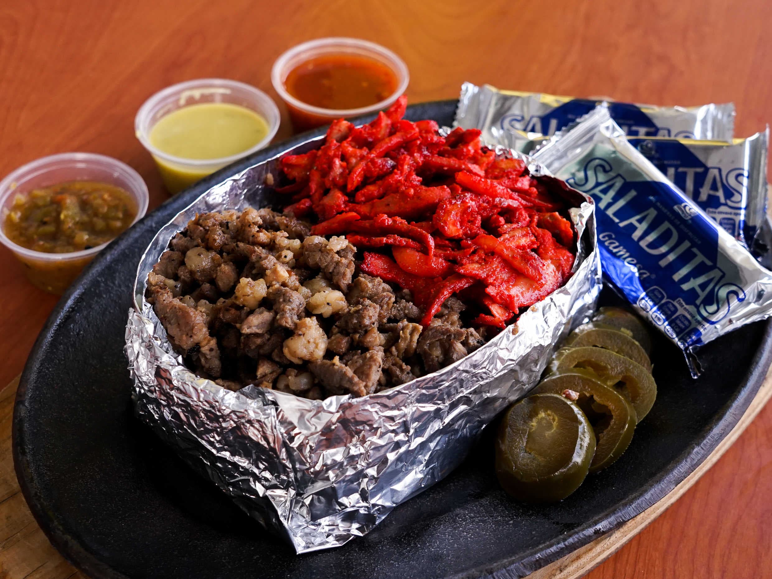 Papa Asada Mixta