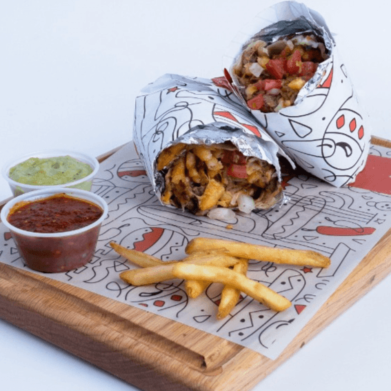 Steak California Burrito