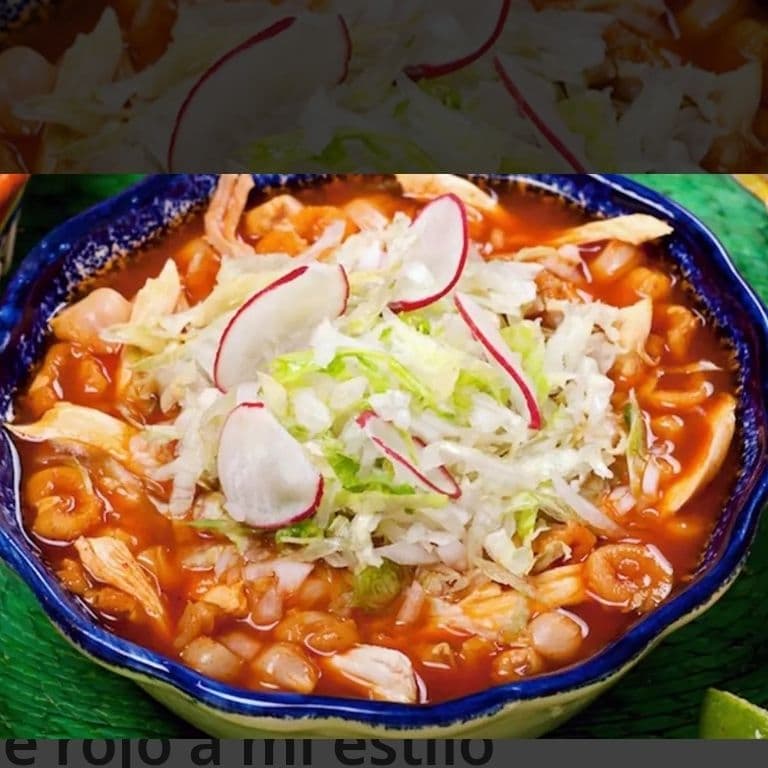 Litro de pozole  rojo