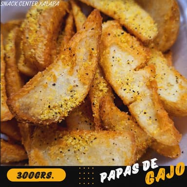 Papas Gajo con Pimienta y Limón.