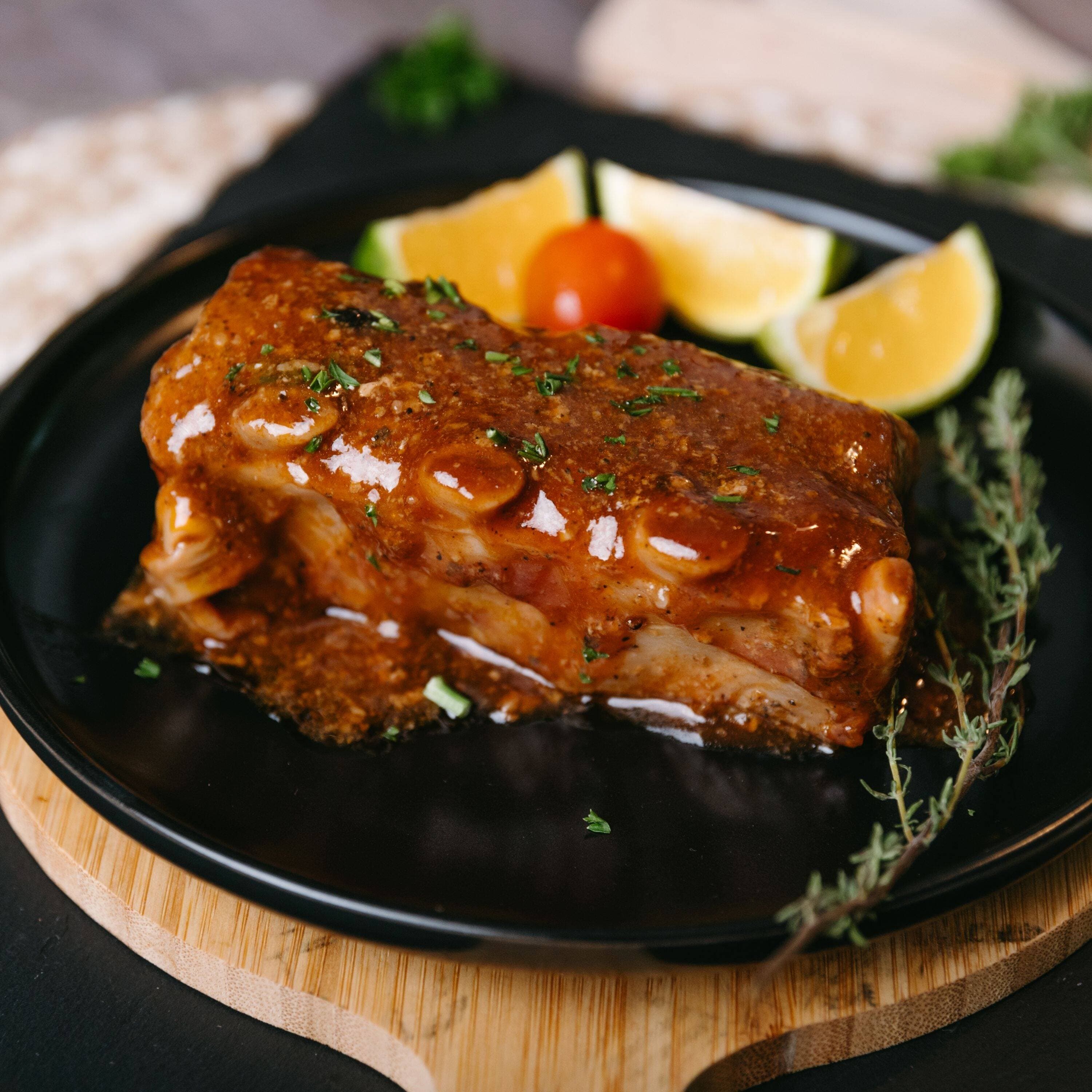 Orden Costilla de Cerdo  BBQ