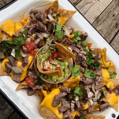 Nachos de la casa