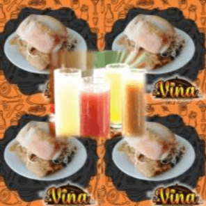 Combo-4 Tortas de Milanesa + 2 Aguas Naturales