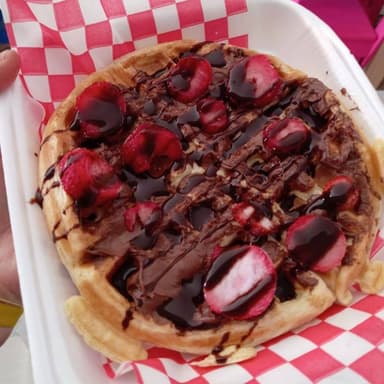 Waffle de Frutas