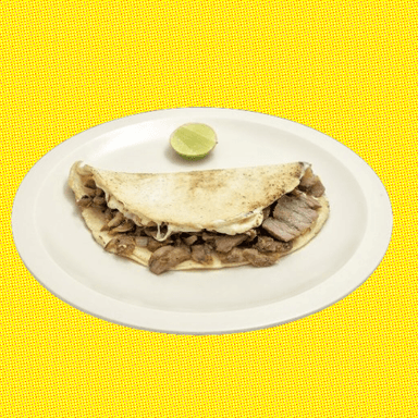 Taco Pan Árabe con Queso