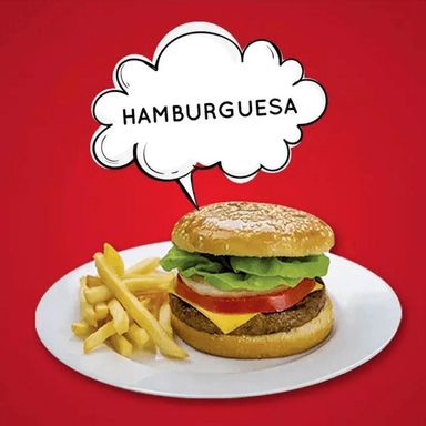 Hamburguesa de res
