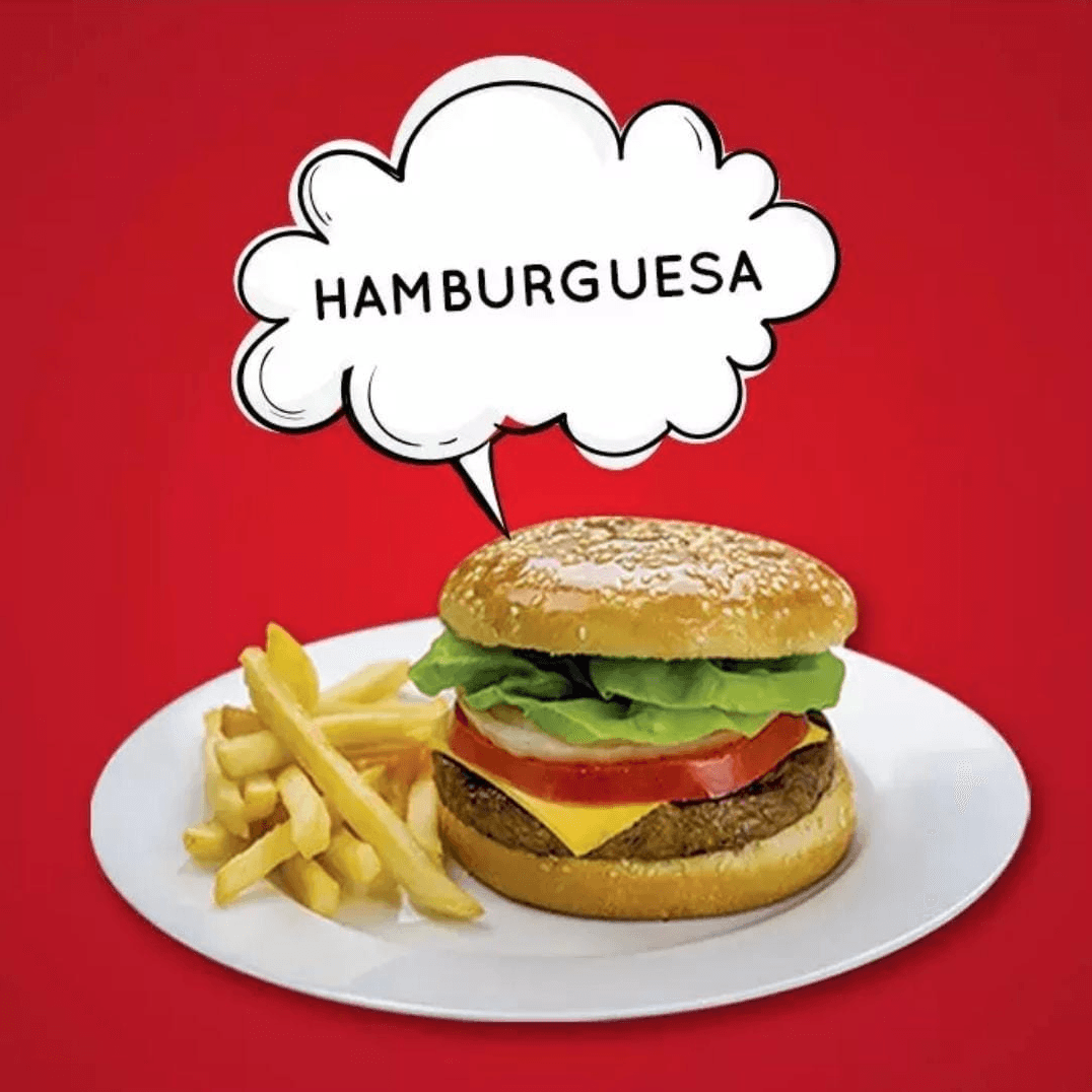 Hamburguesa de res