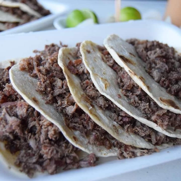 Taco por pieza arina barbacoa