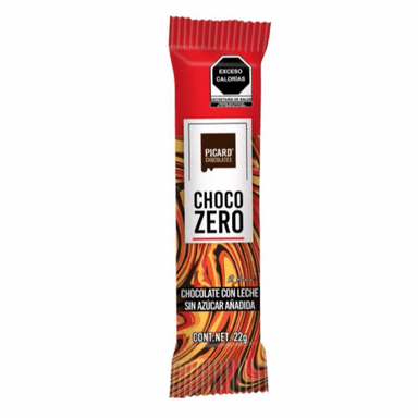 Barra Chocolate con Leche Sin Azúcar 22g