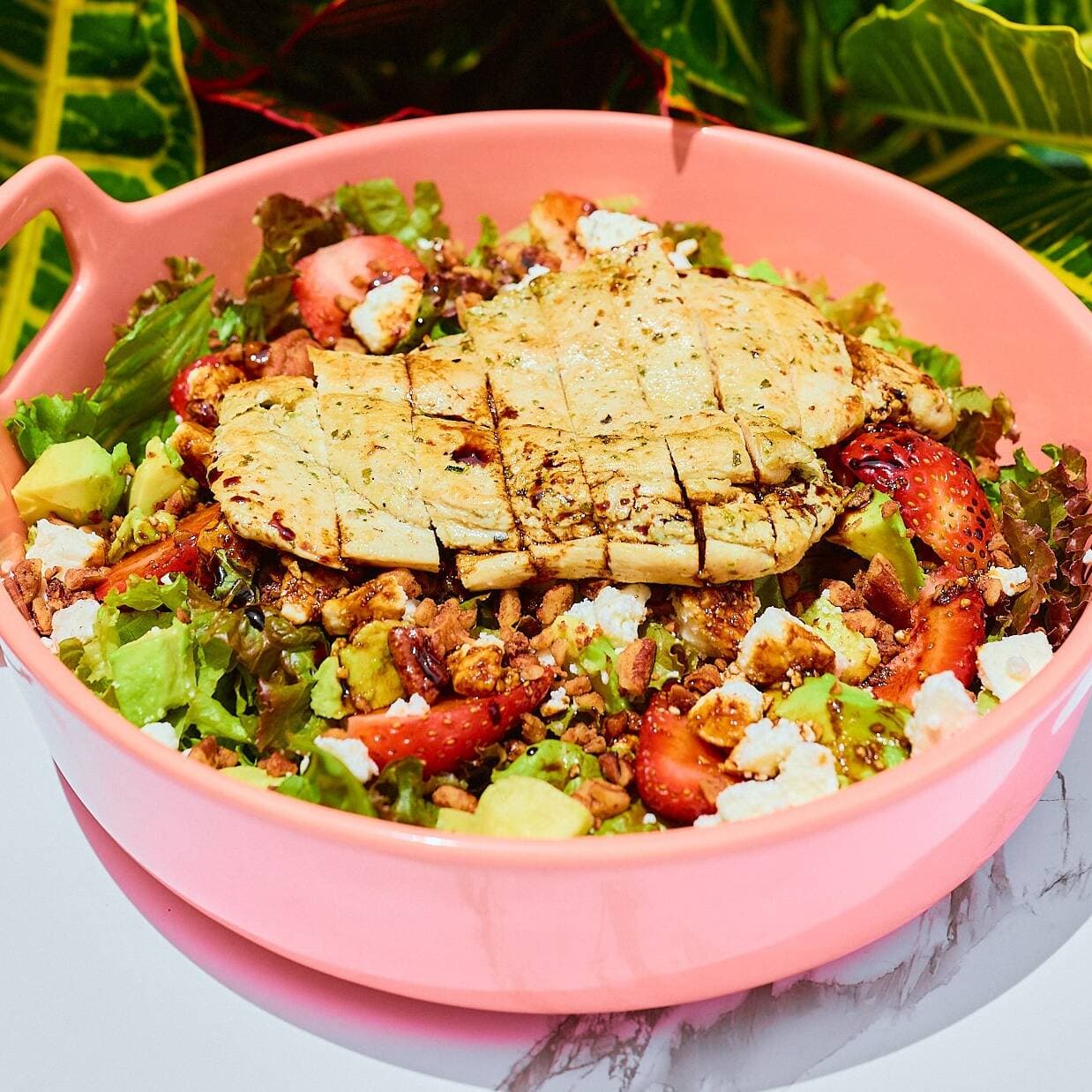 Ensalada de Pollo & Fresas