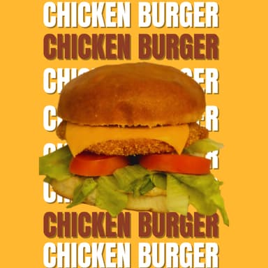 CHICKEN BURGER 💛