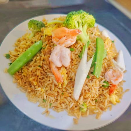Chaufa Salvaje con Langostino