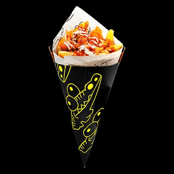 Chicken cruji fries