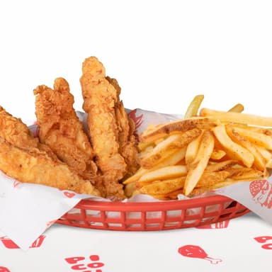 4 Dixy Tiras & Papas Francesas Individuales