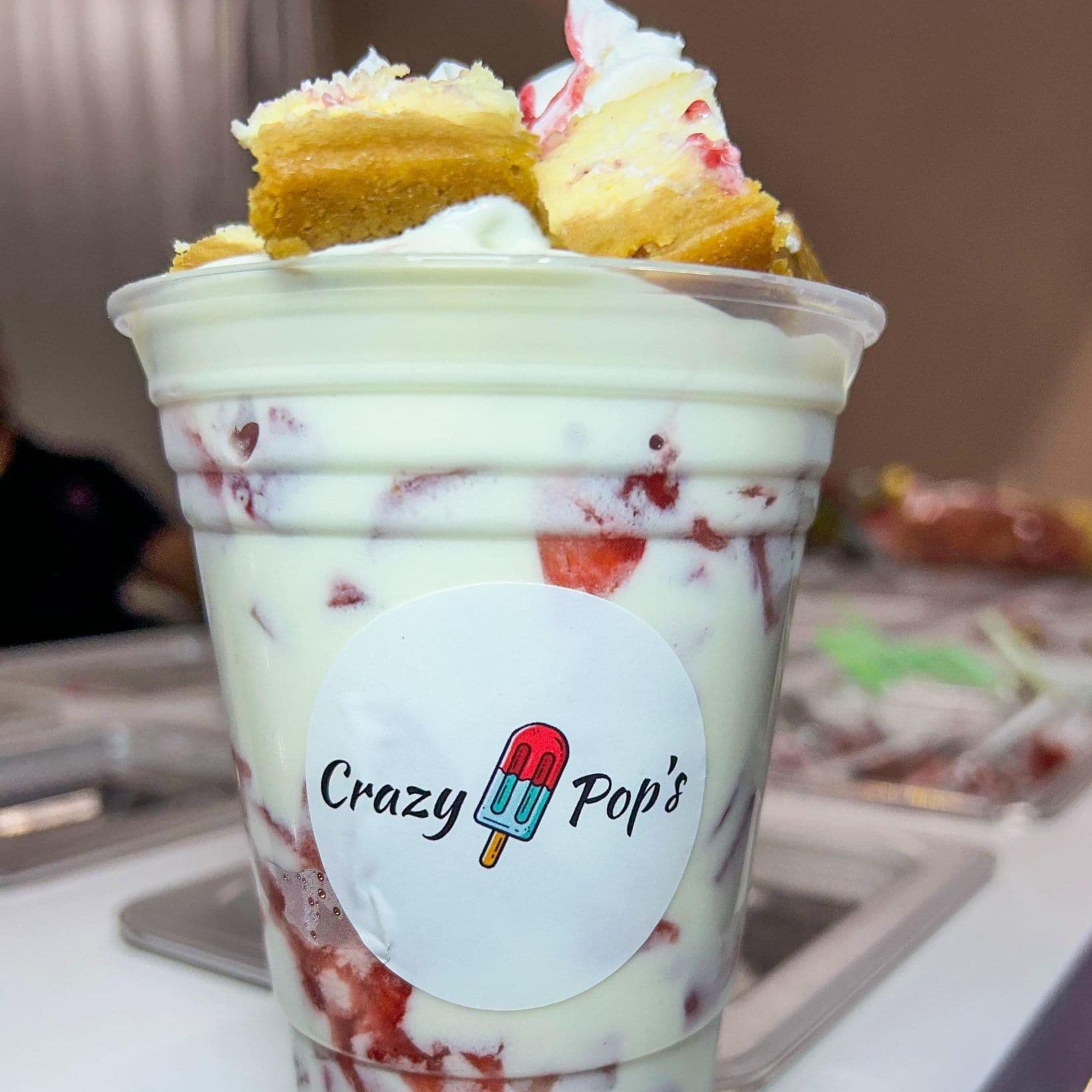Fresas con Crema con Cheesecake