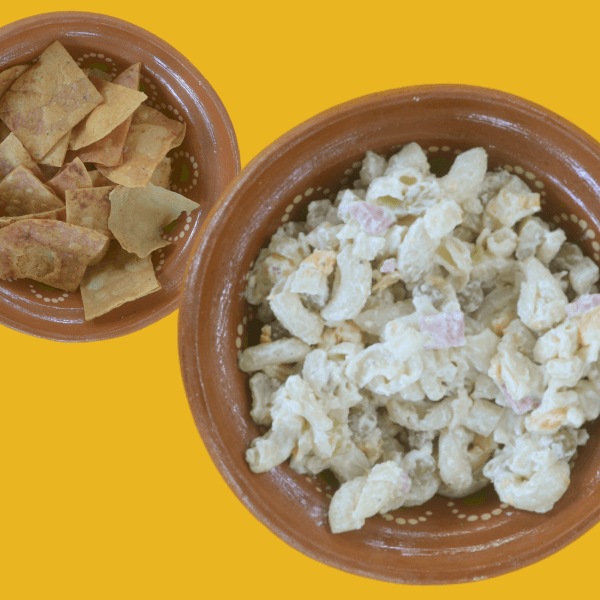 Combo-Coditos con Jamón ½ + Totopos