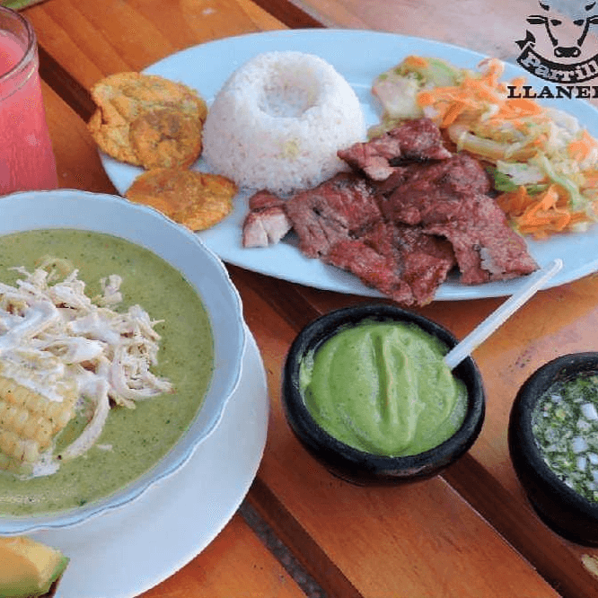 Combo Viernes de Ajiaco Con Carne a la Llanera