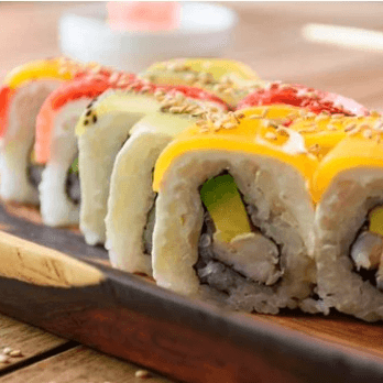Sushi Arcoíris Roll 10 uds