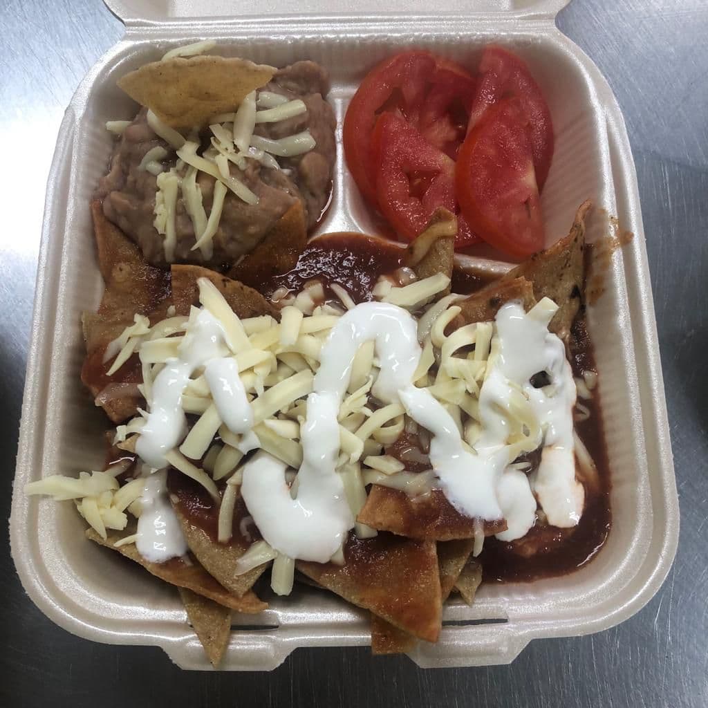 Chilaquiles Rojos