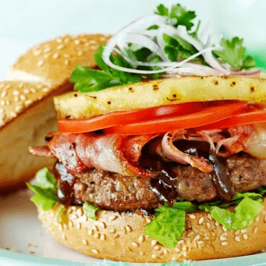 Hamburguesa Hawaiana