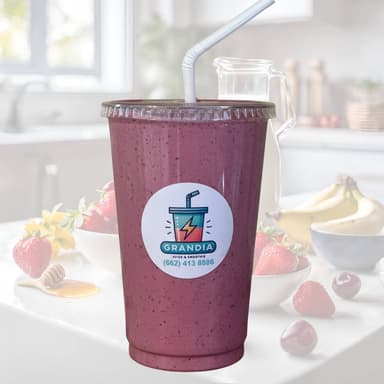 🥤 Berry Bliss: 🫐🍌🥛🍯