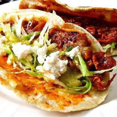 Quesadilla con Papas con Chorizo