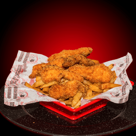 Pollo con Papas Mediano