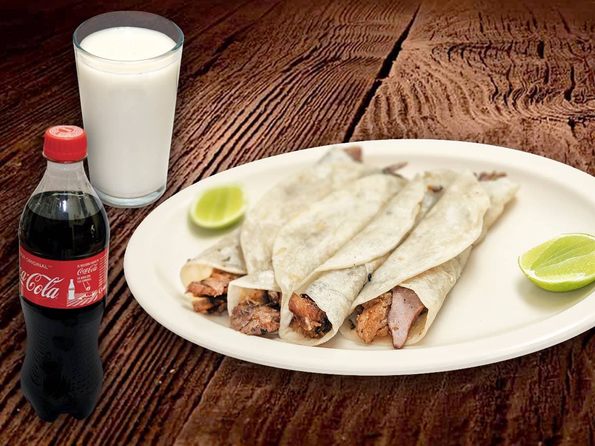 4 Arabitos + bebida