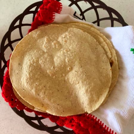 Orden de Tortillas Hechas a Mano