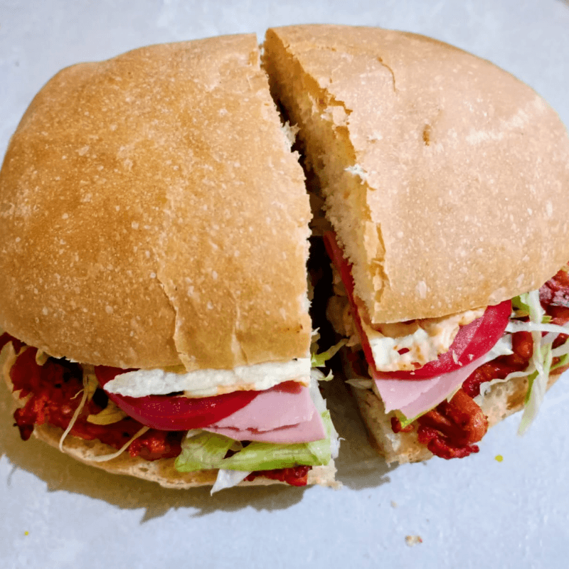 TORTA, CARNE ASADA.