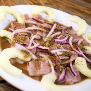 Aguachile de Camarón y Atún